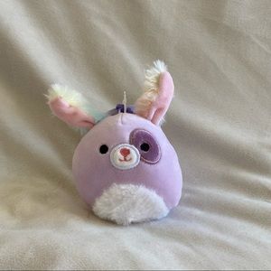3.5” Barb the Purple Dog Squishmallow Clip BNWT